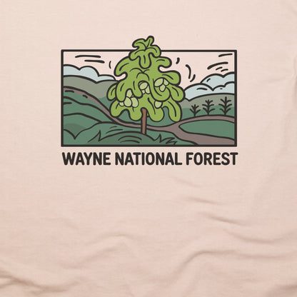 Wayne National Forest T-Shirt Adventure and Outdoors Themed T-Shirt