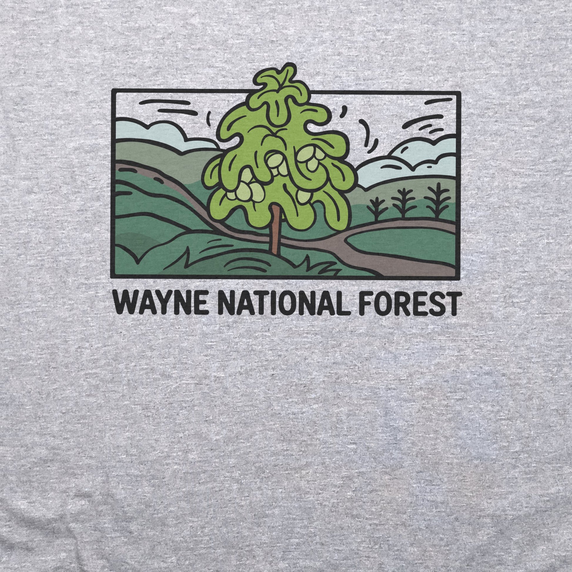 Wayne National Forest T-Shirt Adventure and Outdoors Themed T-Shirt