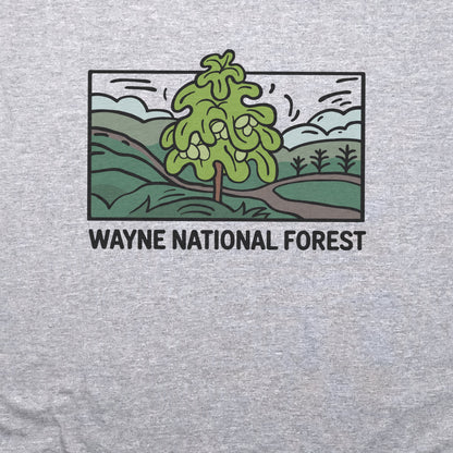 Wayne National Forest T-Shirt Adventure and Outdoors Themed T-Shirt
