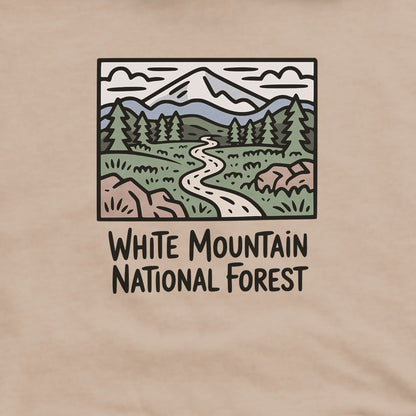 White Mountain National Forest Hoodie Adventure and Outdoors Themed Hoodie