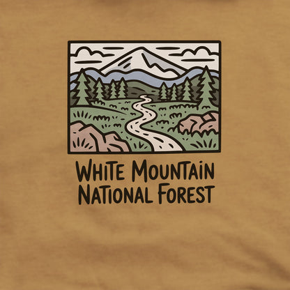 White Mountain National Forest Hoodie Adventure and Outdoors Themed Hoodie