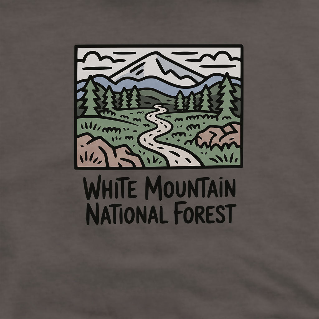White Mountain National Forest Hoodie Adventure and Outdoors Themed Hoodie