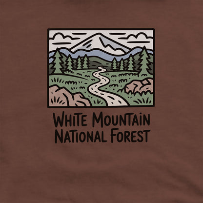 White Mountain National Forest Hoodie Adventure and Outdoors Themed Hoodie