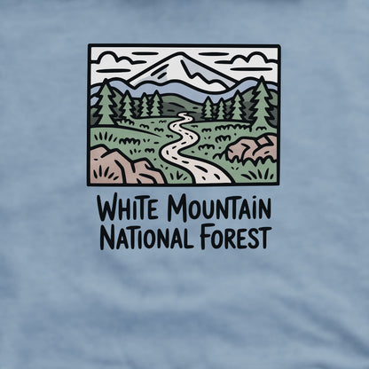 White Mountain National Forest Crewneck Sweatshirt Adventure and Outdoors Themed Sweatshirt