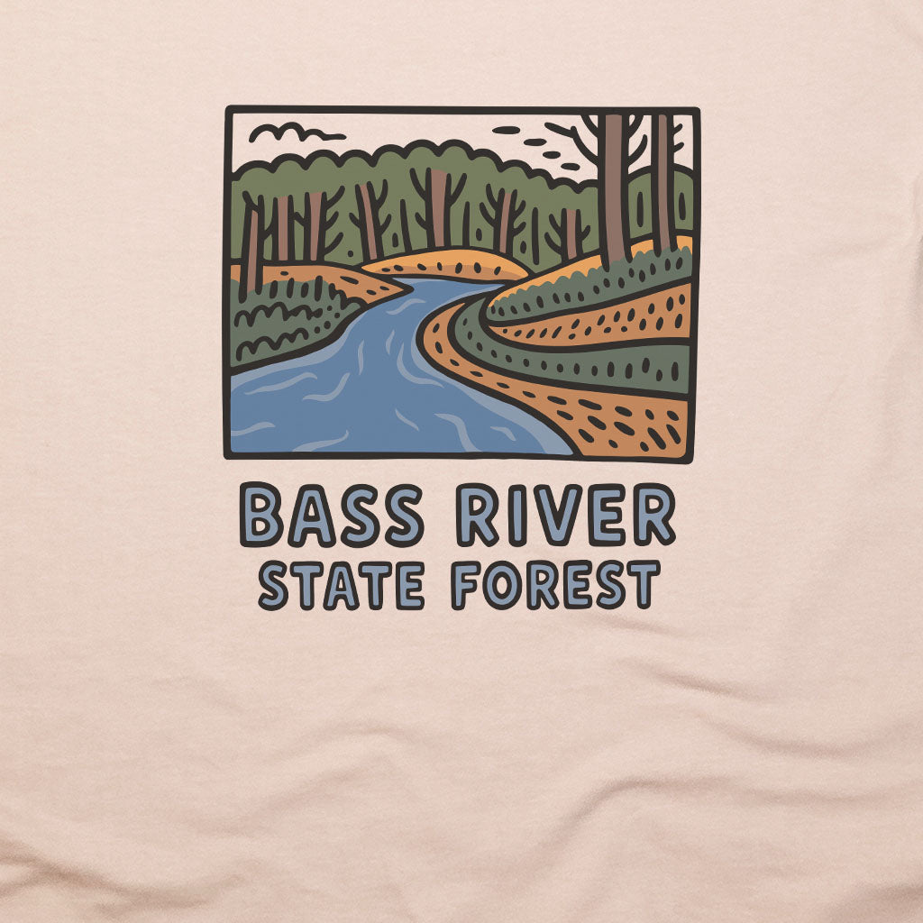 Bass River State Forest T-Shirt Adventure and Outdoors Themed T-Shirt