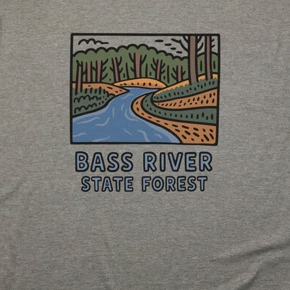 Bass River State Forest T-Shirt Adventure and Outdoors Themed T-Shirt