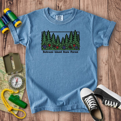 Beltrami Island State Forest Kids Cotton T-Shirt