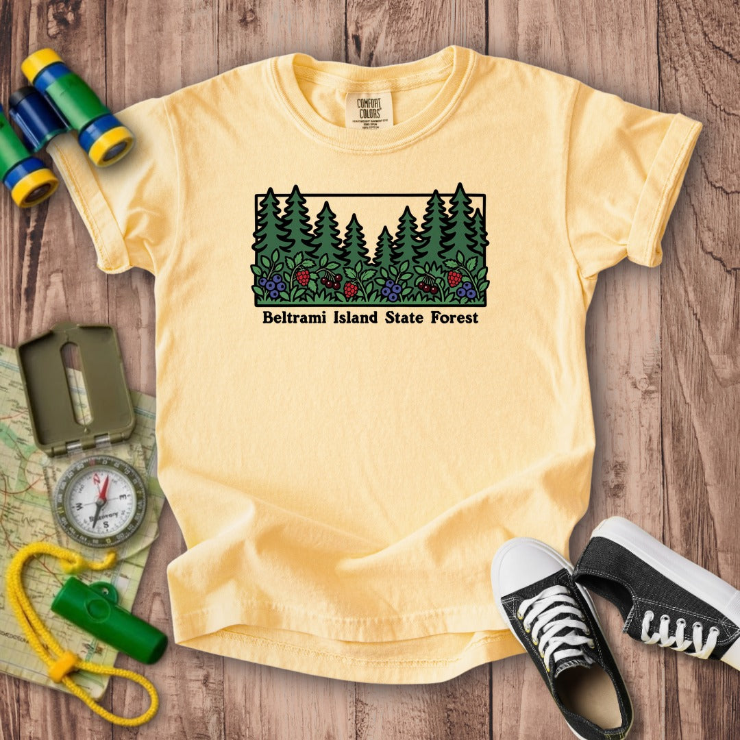 Beltrami Island State Forest Kids Cotton T-Shirt