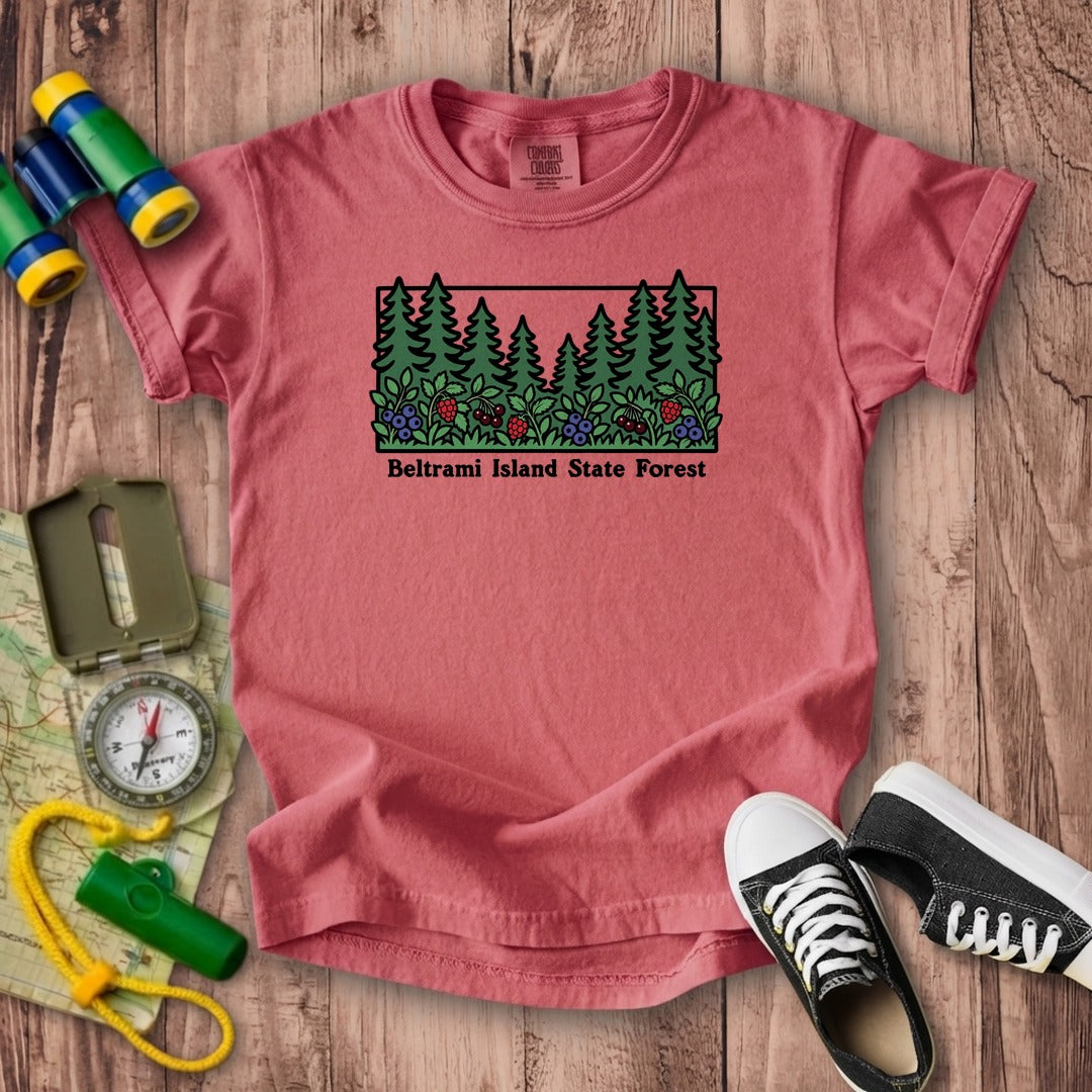 Beltrami Island State Forest Kids Cotton T-Shirt