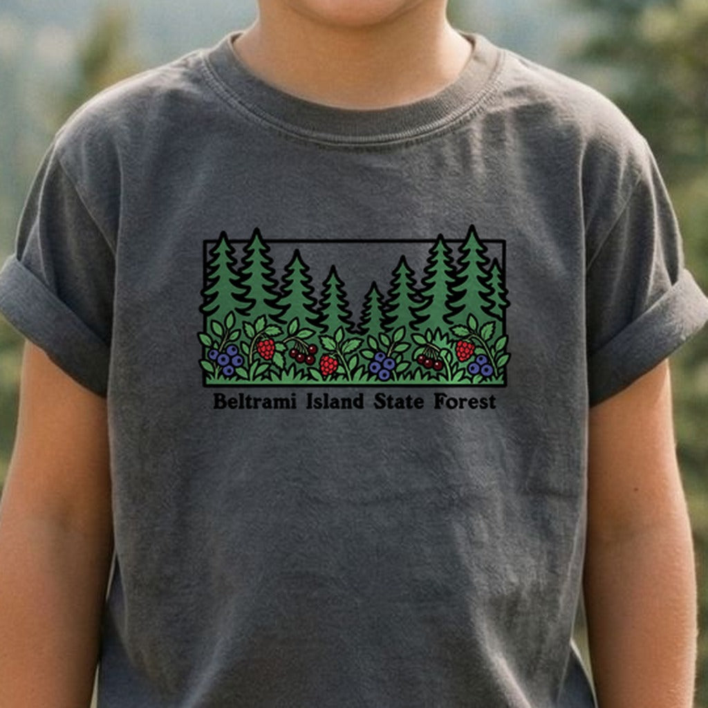 Beltrami Island State Forest Kids Cotton T-Shirt