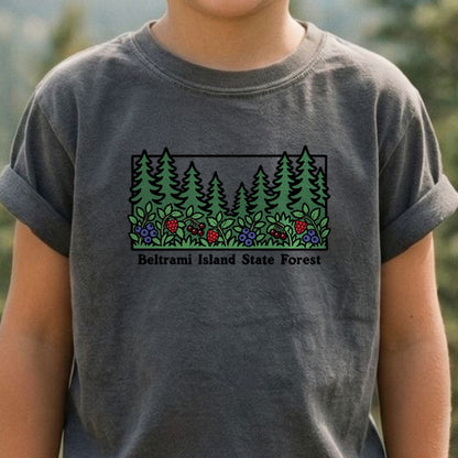 Beltrami Island State Forest Kids Cotton T-Shirt