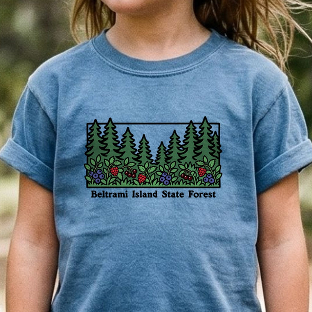 Beltrami Island State Forest Kids Cotton T-Shirt