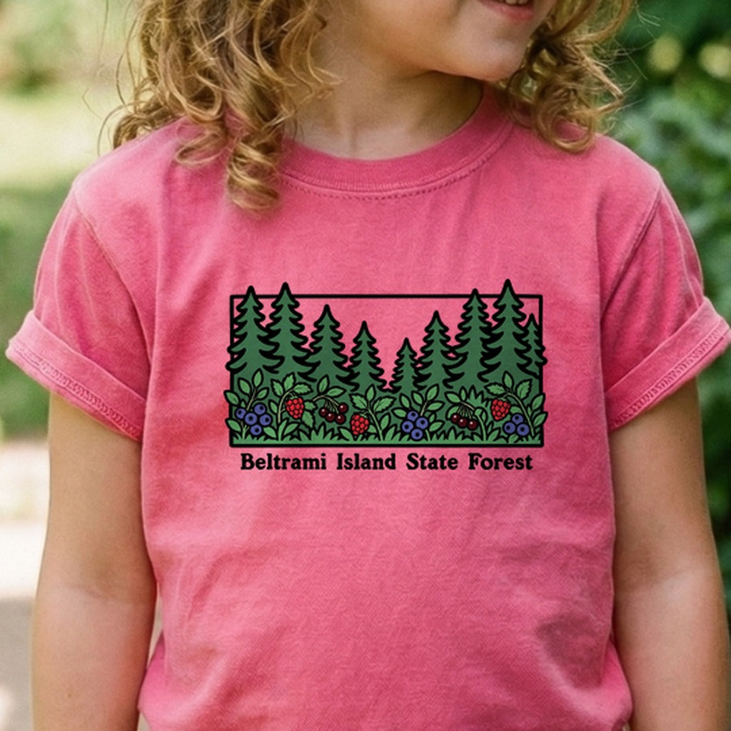 Beltrami Island State Forest Kids Cotton T-Shirt