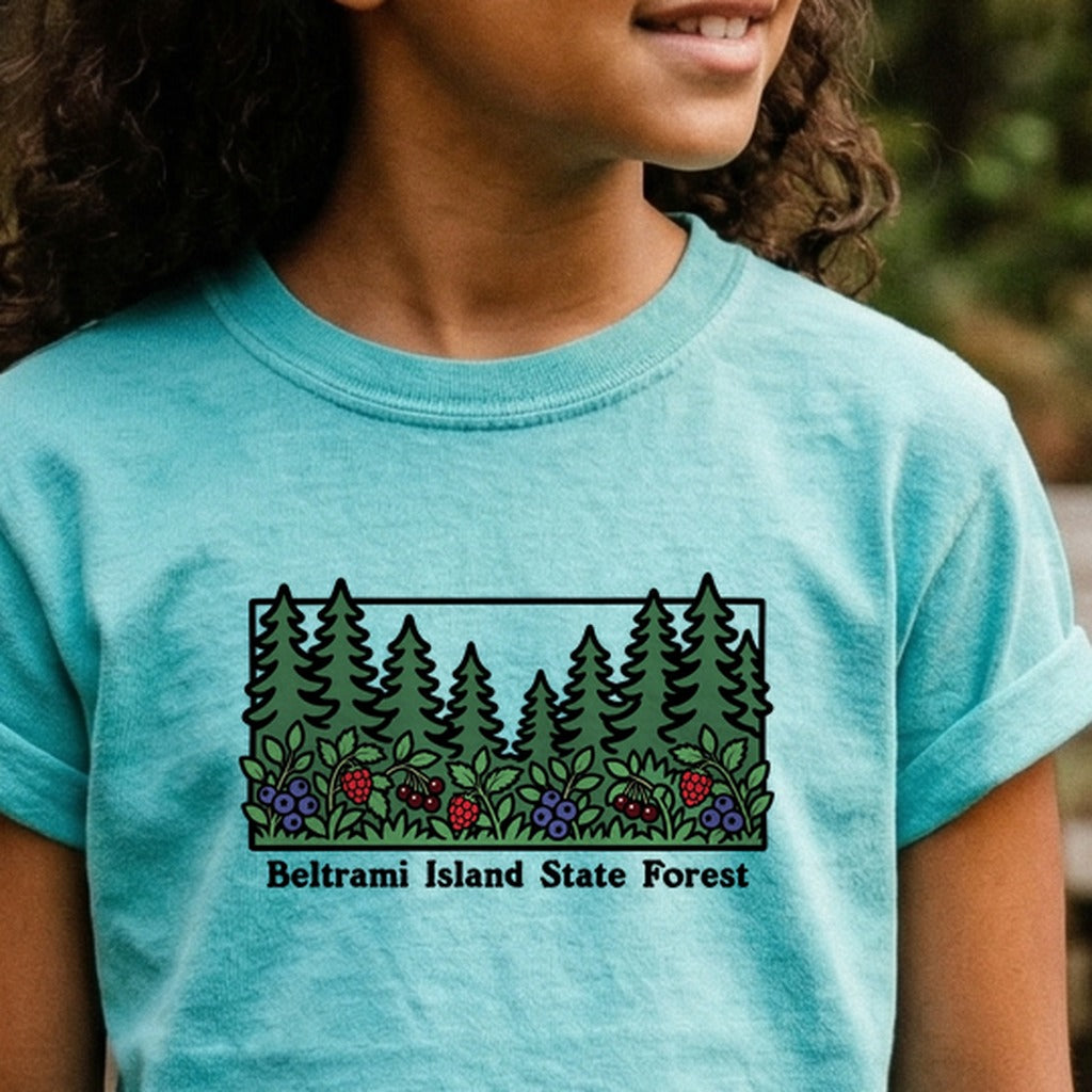 Beltrami Island State Forest Kids Cotton T-Shirt