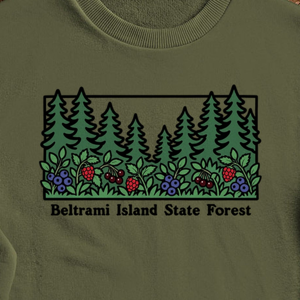 Beltrami Island State Forest Crewneck Sweatshirt