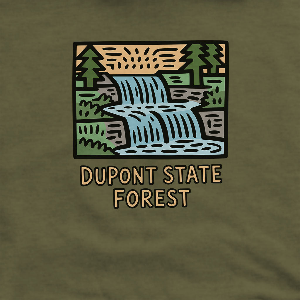 DuPont State Forest Hoodie Adventure and Outdoors Themed Hoodie