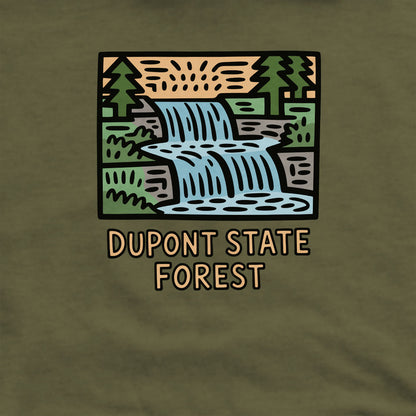 Dupont State Forest Crewneck Sweatshirt Adventure and Outdoors Themed Sweatshirt