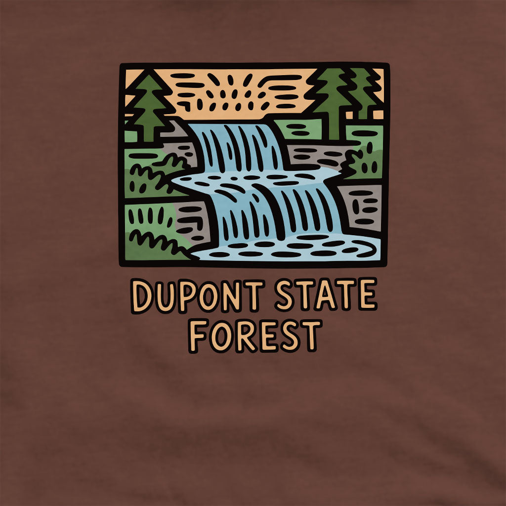 Dupont State Forest Crewneck Sweatshirt Adventure and Outdoors Themed Sweatshirt