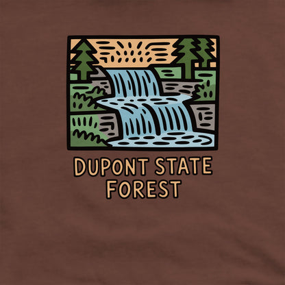 Dupont State Forest Crewneck Sweatshirt Adventure and Outdoors Themed Sweatshirt