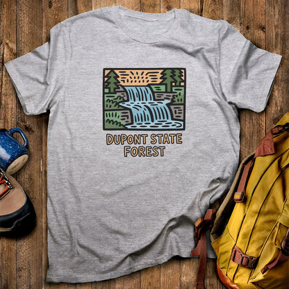 Dupont State Forest T-Shirt Sport Grey Adventure and Outdoors Themed T-Shirt