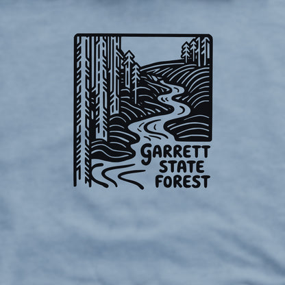 Garrett State Forest Crewneck Sweatshirt Adventure and Outdoors Themed Sweatshirt