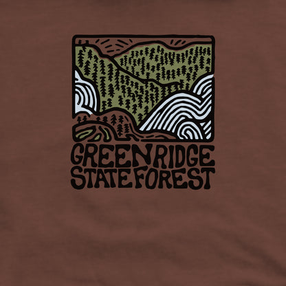 Green Ridge State Forest Crewneck Sweatshirt Adventure and Outdoors Themed Sweatshirt