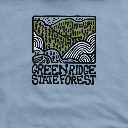 Green Ridge State Forest Crewneck Sweatshirt Adventure and Outdoors Themed Sweatshirt
