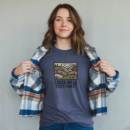 Loess Hills State Forest T-Shirt Adventure and Outdoors Themed T-Shirt
