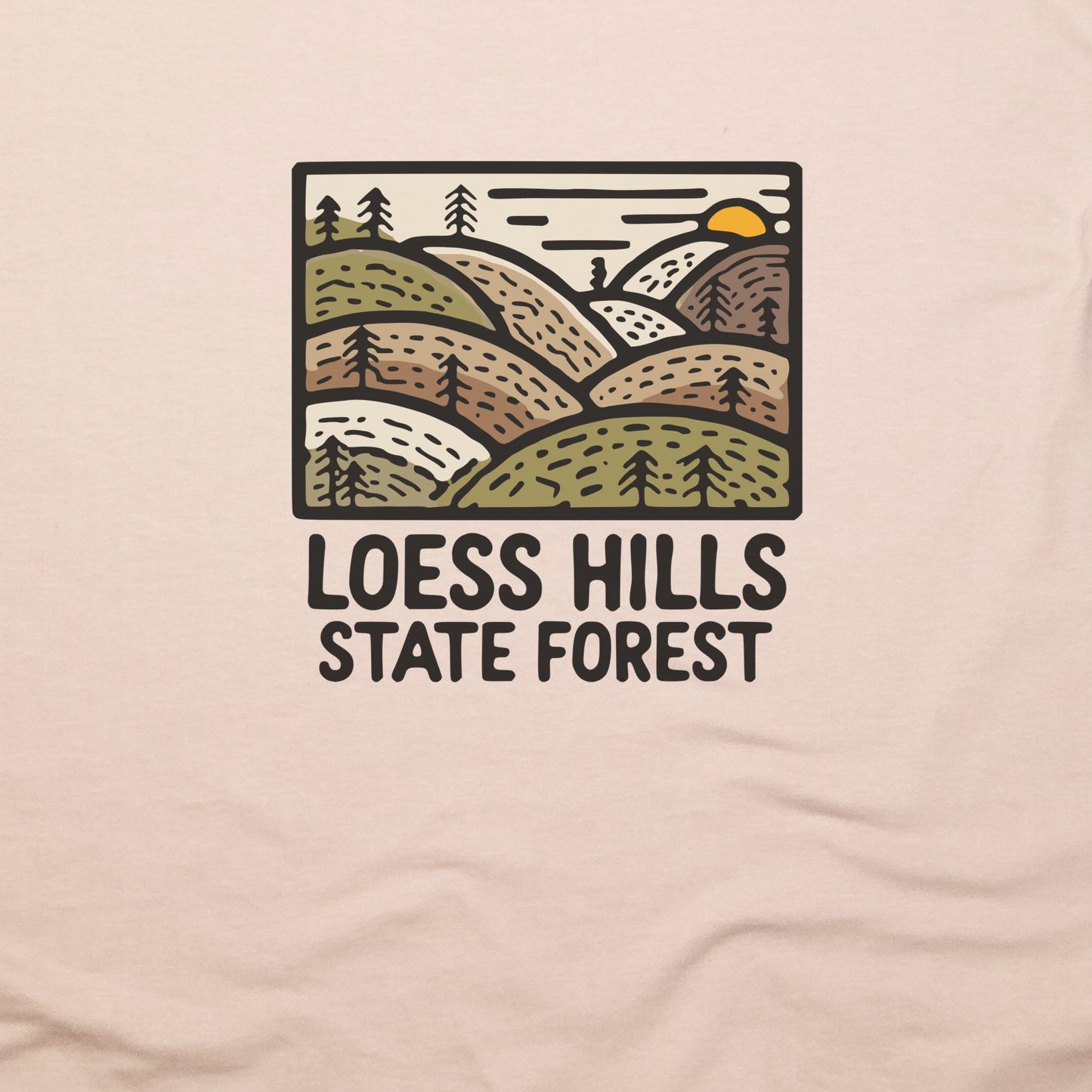 Loess Hills State Forest T-Shirt Adventure and Outdoors Themed T-Shirt