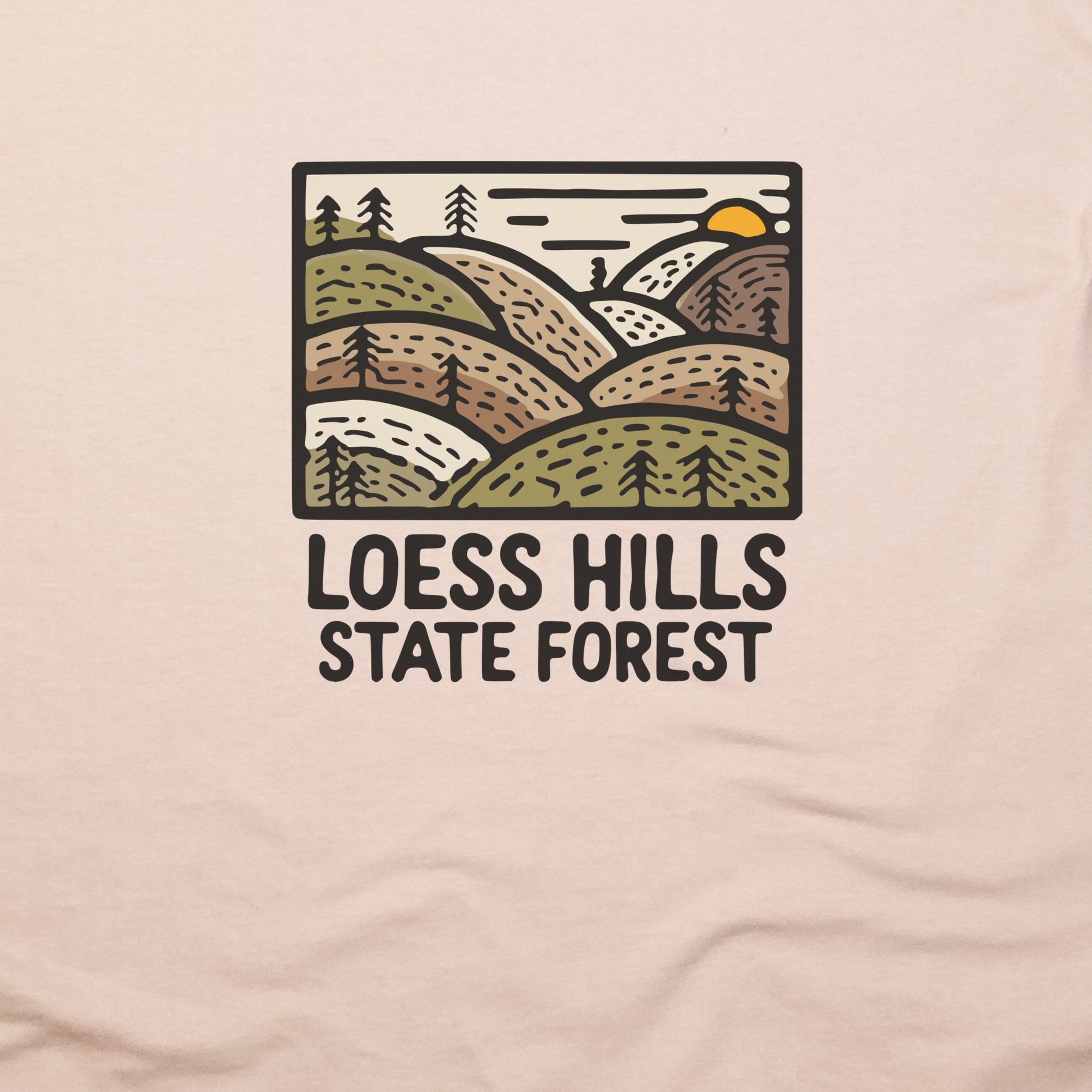Loess Hills State Forest T-Shirt Adventure and Outdoors Themed T-Shirt