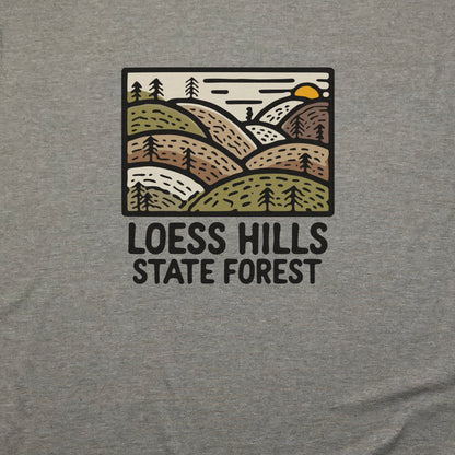 Loess Hills State Forest T-Shirt Adventure and Outdoors Themed T-Shirt
