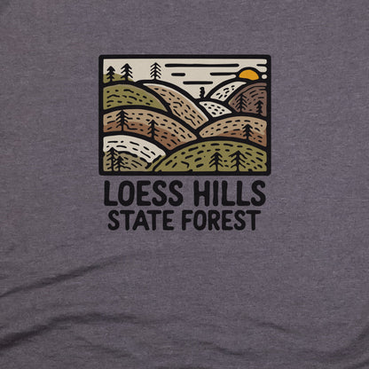 Loess Hills State Forest T-Shirt Adventure and Outdoors Themed T-Shirt