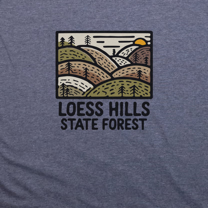 Loess Hills State Forest T-Shirt Adventure and Outdoors Themed T-Shirt