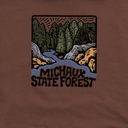 Michaux State Forest Crewneck Sweatshirt Adventure and Outdoors Themed Sweatshirt