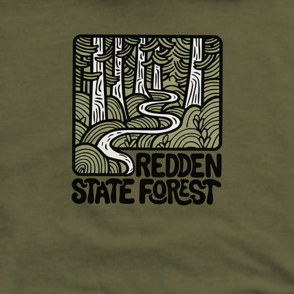 Redden State Forest Crewneck Sweatshirt Adventure and Outdoors Themed Sweatshirt