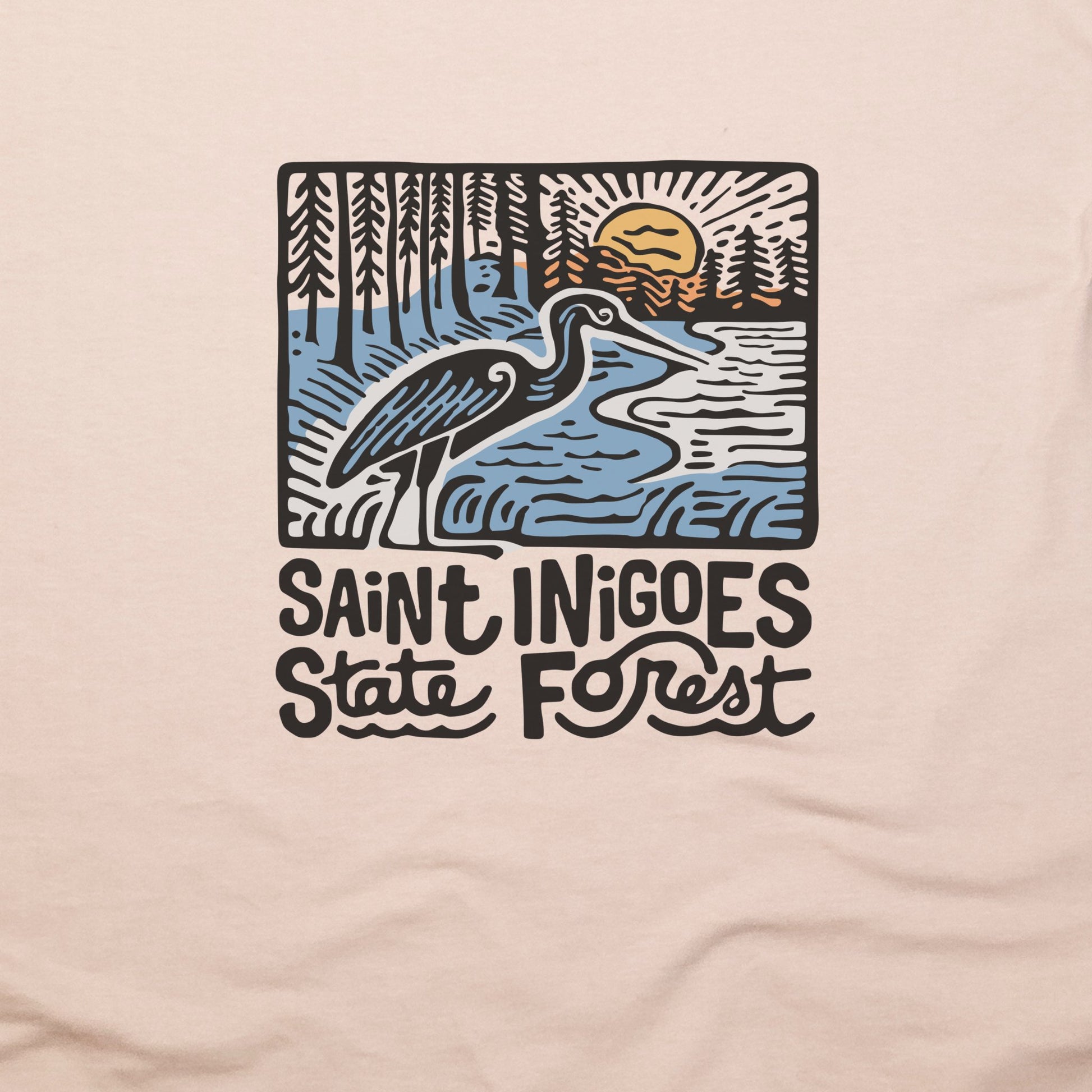 Saint Inigoes State Forest T-Shirt Adventure and Outdoors Themed T-Shirt