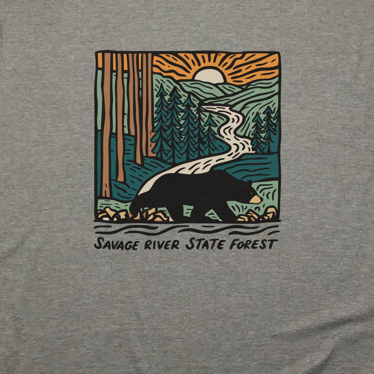 Savage River State Forest T-Shirt Adventure and Outdoors Themed T-Shirt