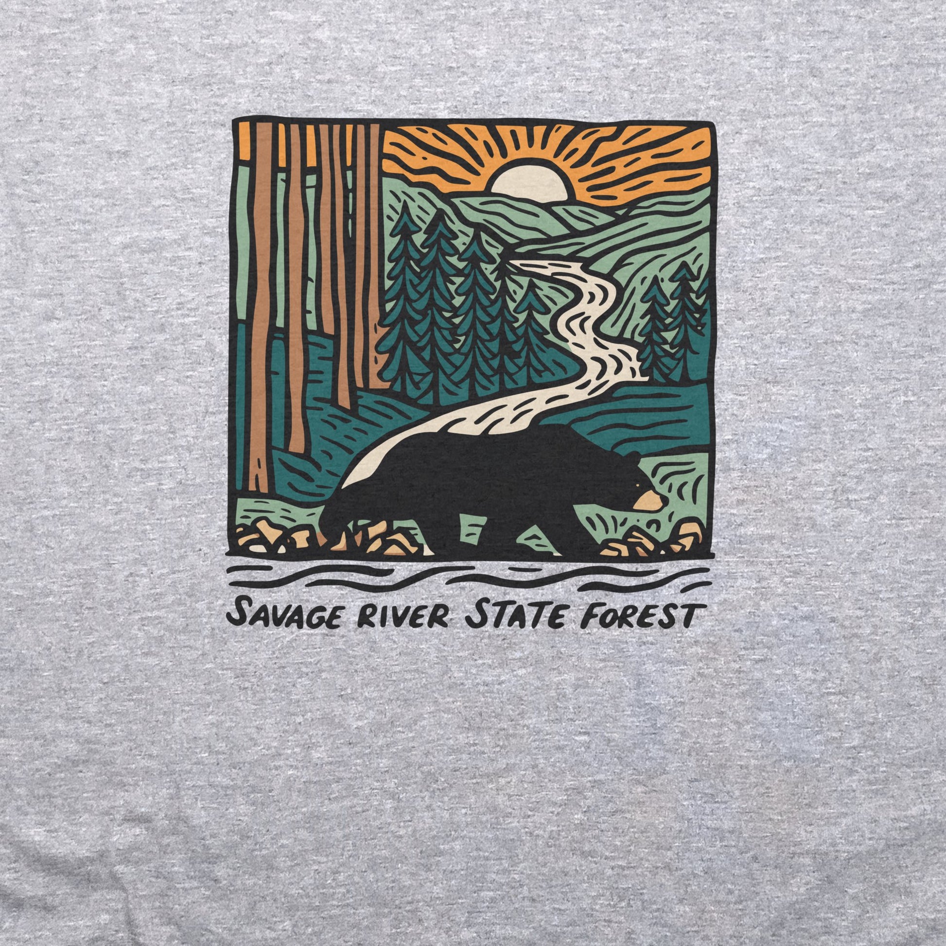 Savage River State Forest T-Shirt Adventure and Outdoors Themed T-Shirt