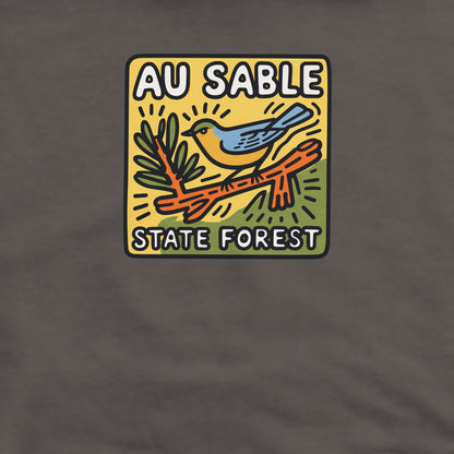 Au Sable State Forest Crewneck Sweatshirt Adventure and Outdoors Themed Sweatshirt
