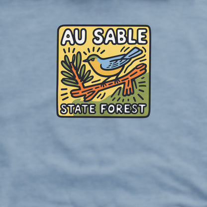 Au Sable State Forest Crewneck Sweatshirt Adventure and Outdoors Themed Sweatshirt
