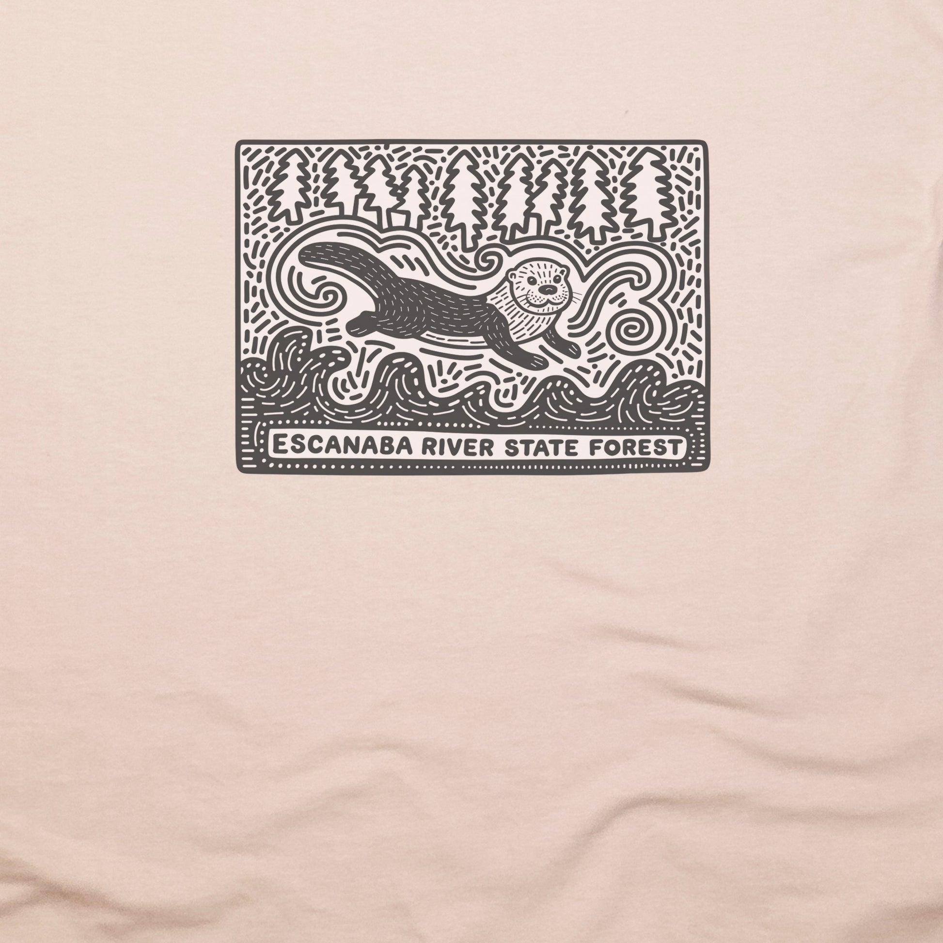 Escanaba River State Forest T-Shirt Adventure and Outdoors Themed T-Shirt