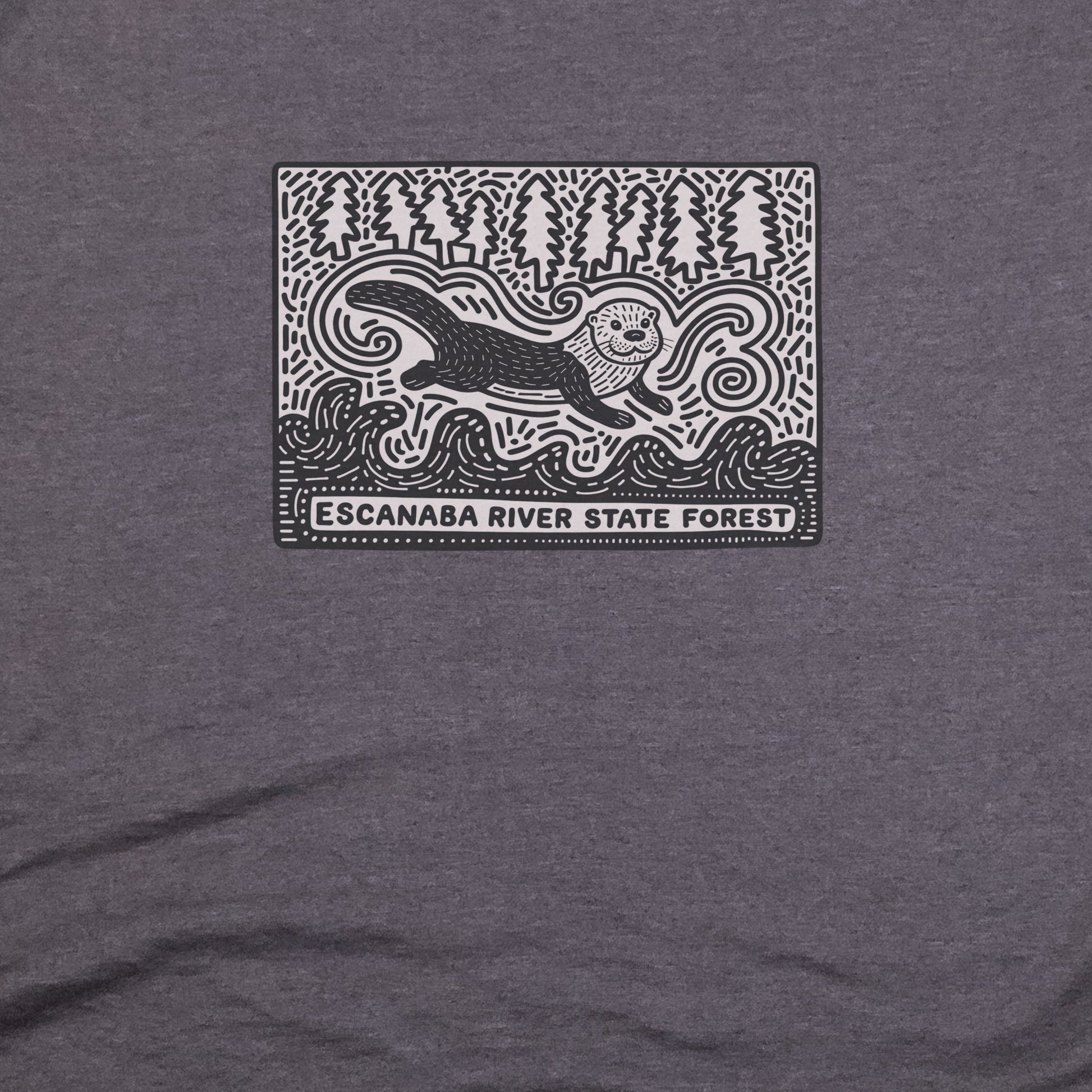 Escanaba River State Forest T-Shirt Adventure and Outdoors Themed T-Shirt