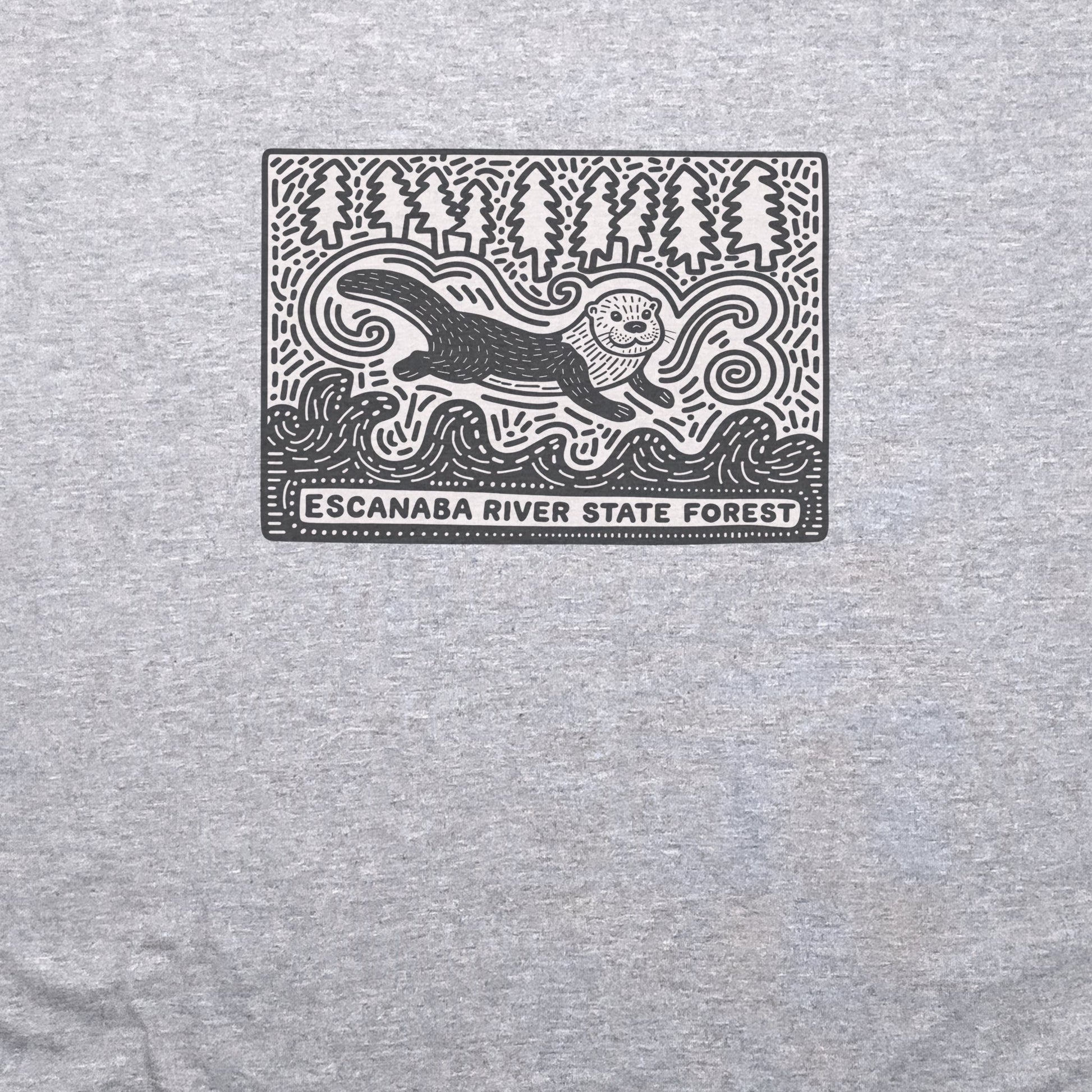 Escanaba River State Forest T-Shirt Adventure and Outdoors Themed T-Shirt
