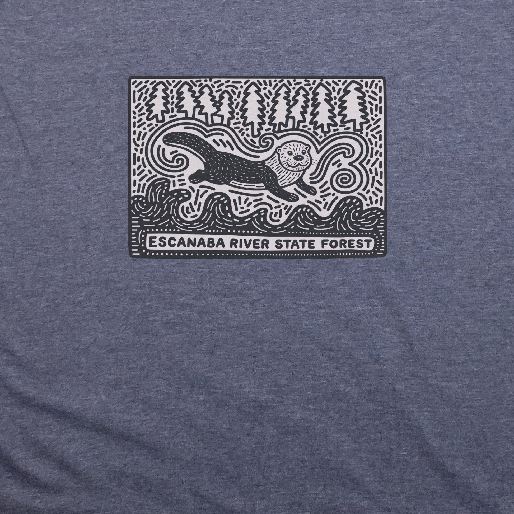 Escanaba River State Forest T-Shirt Adventure and Outdoors Themed T-Shirt