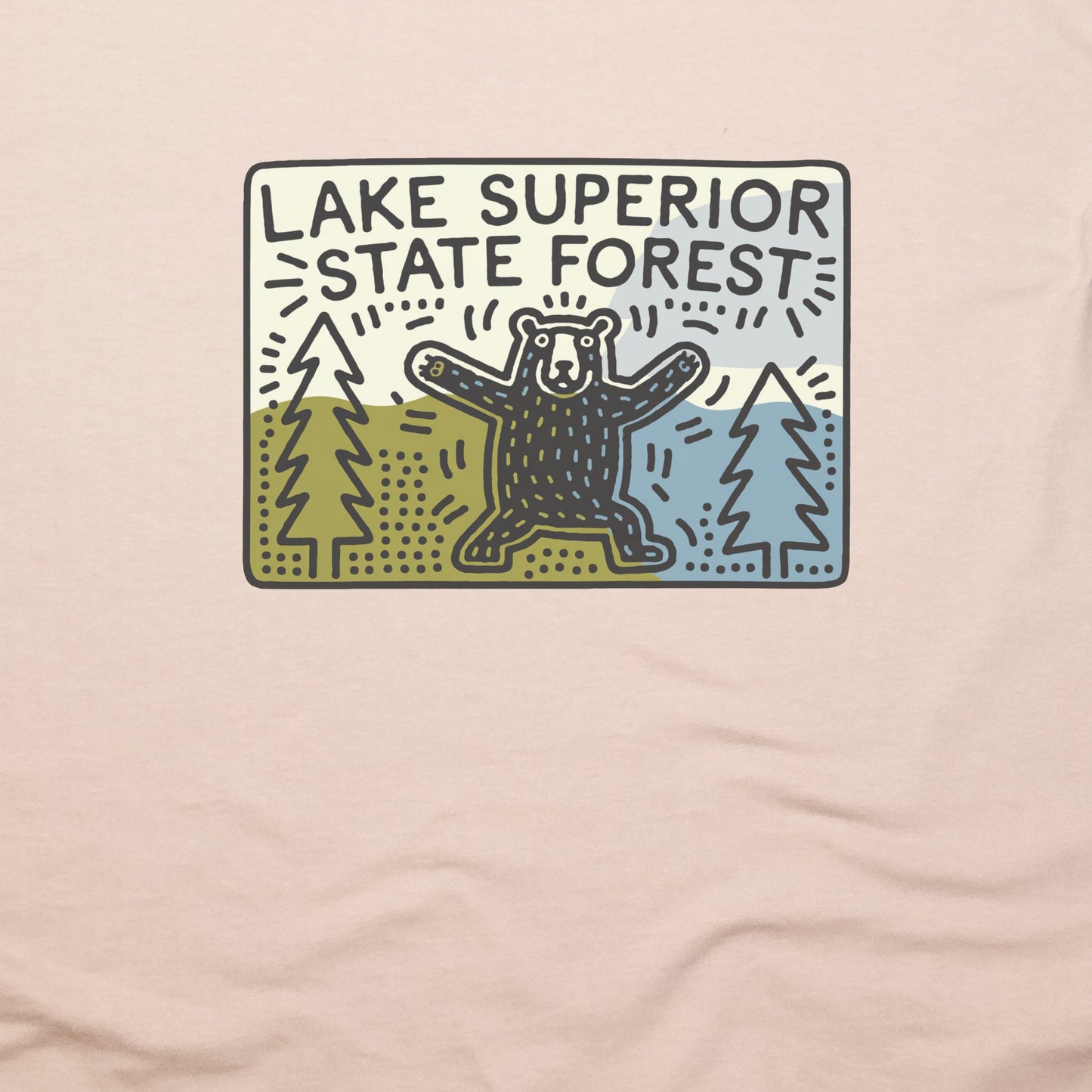 Lake Superior State Forest T-Shirt Adventure and Outdoors Themed T-Shirt