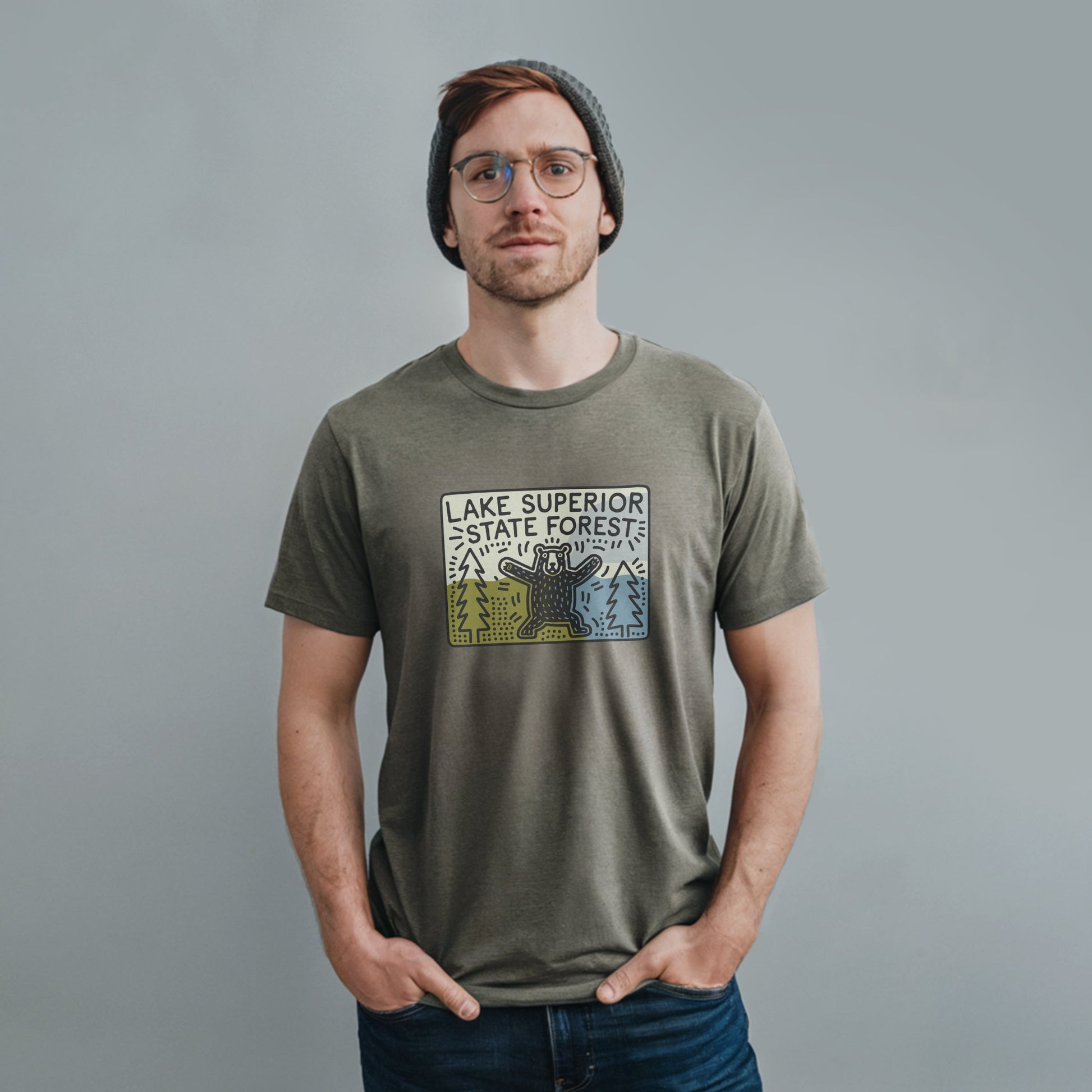 Lake Superior State Forest T-Shirt Adventure and Outdoors Themed T-Shirt
