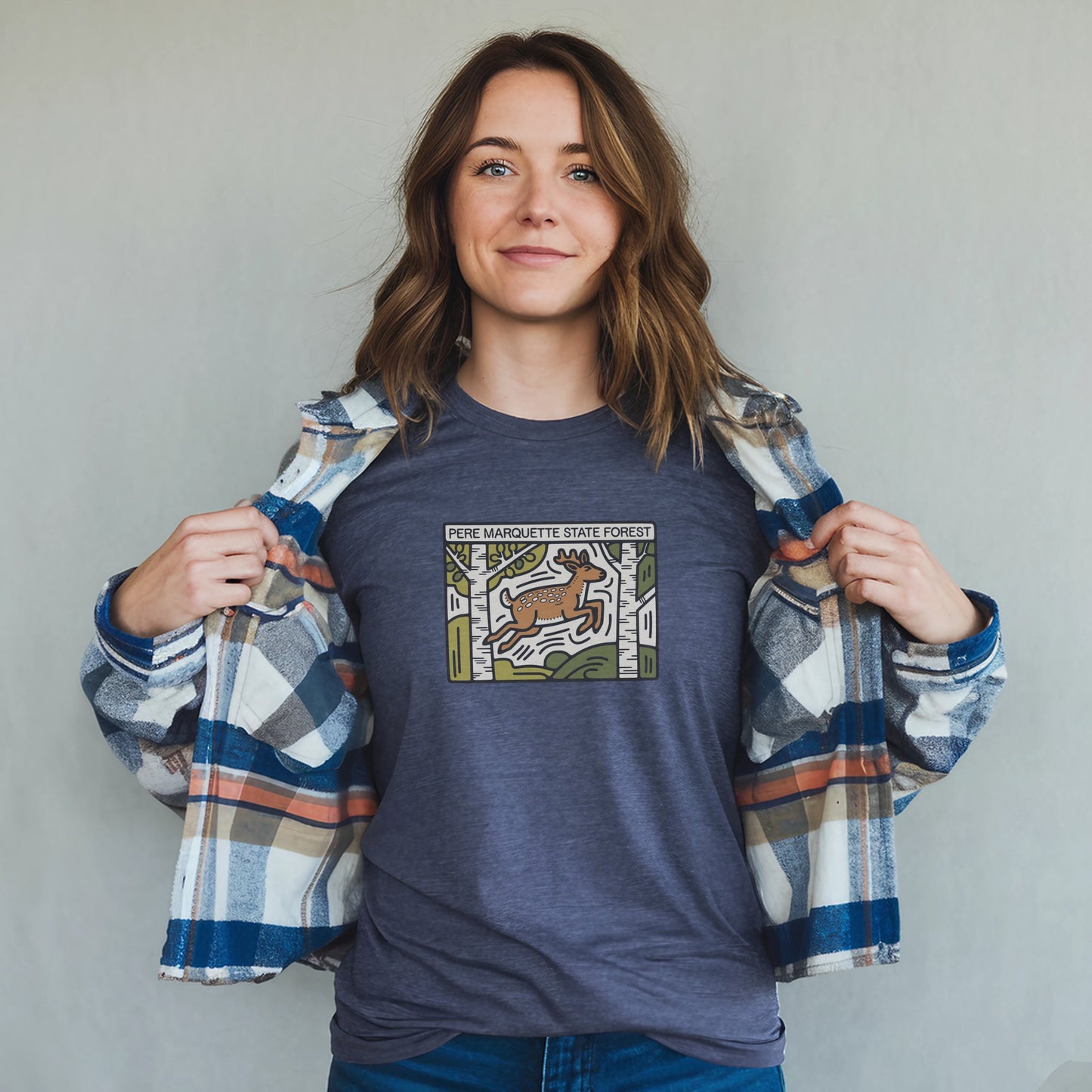 Pere Marquette State Forest T-Shirt Adventure and Outdoors Themed T-Shirt