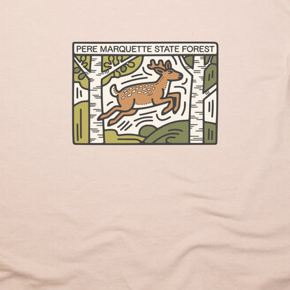 Pere Marquette State Forest T-Shirt Adventure and Outdoors Themed T-Shirt
