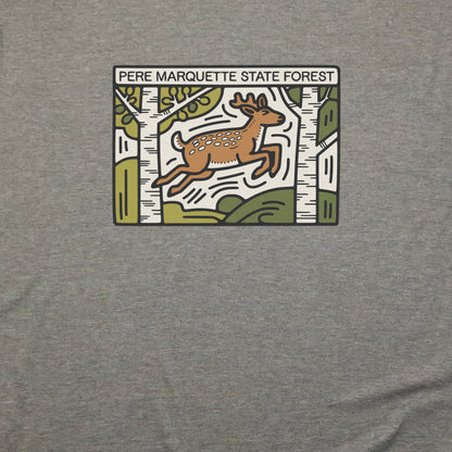 Pere Marquette State Forest T-Shirt Adventure and Outdoors Themed T-Shirt
