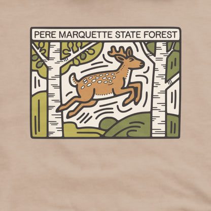 Pere Marquette State Forest Hoodie Adventure and Outdoors Themed Hoodie